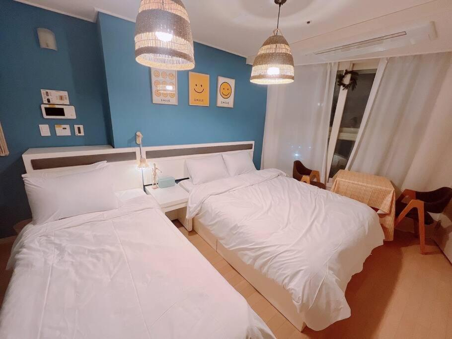 Haeundae Beach Stay #2Min Walk #2Beds Busan Eksteriør billede